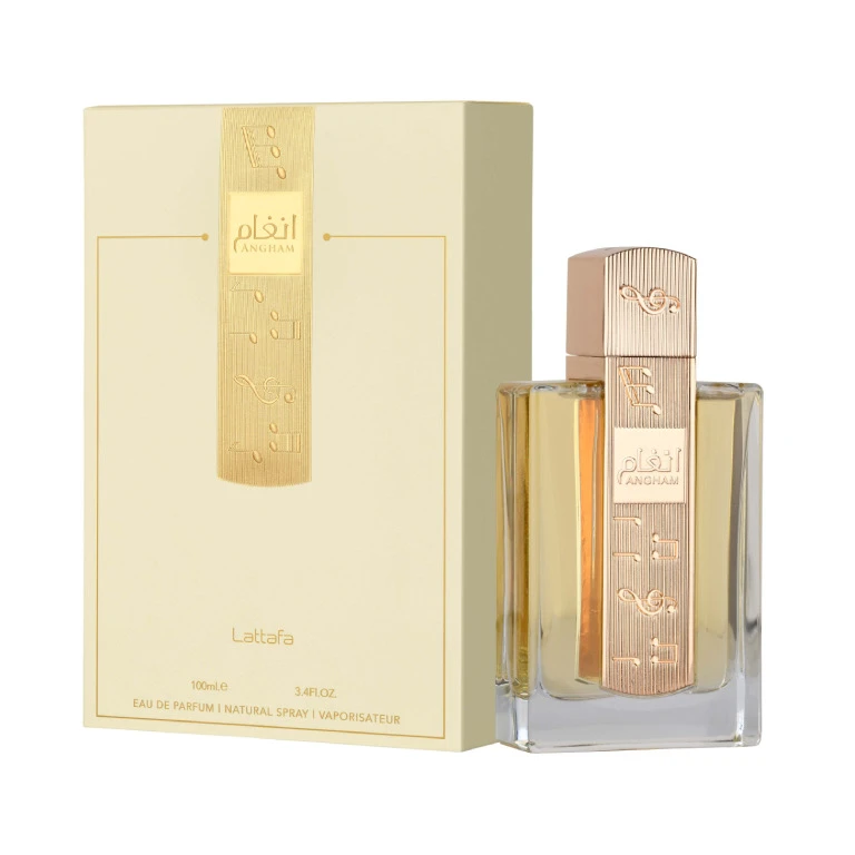 Eau de parfum unisexe Angham Lattafa – Parfum Vanillé Oriental