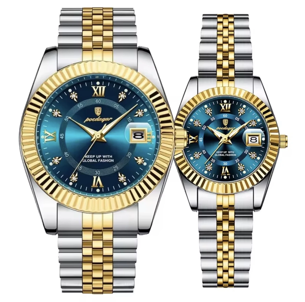 Montre couple POEDAGAR