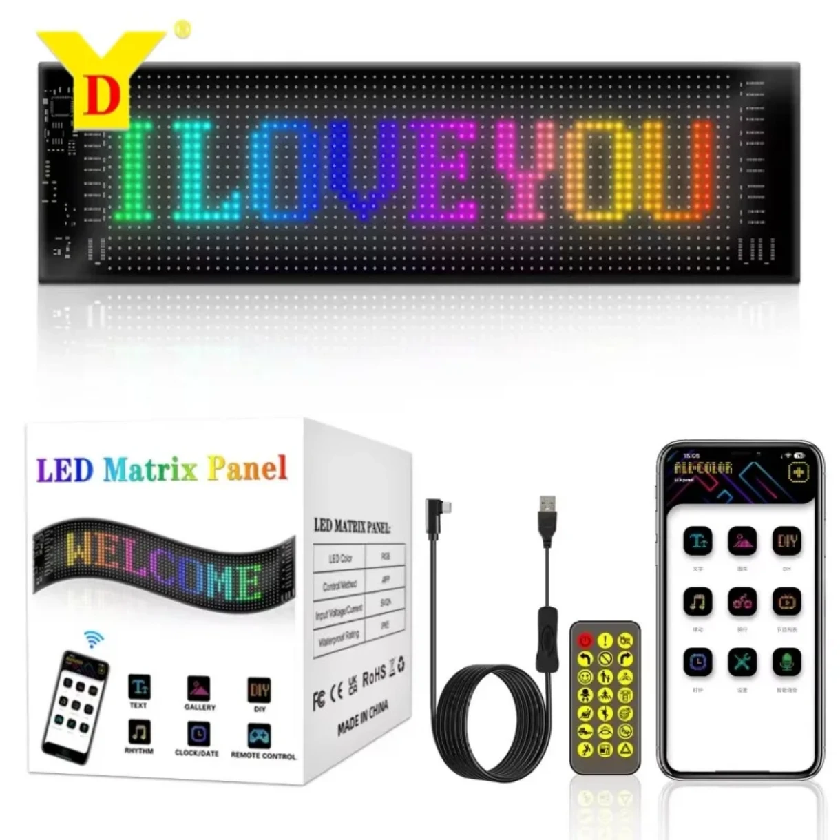 Panneau LED Matrix