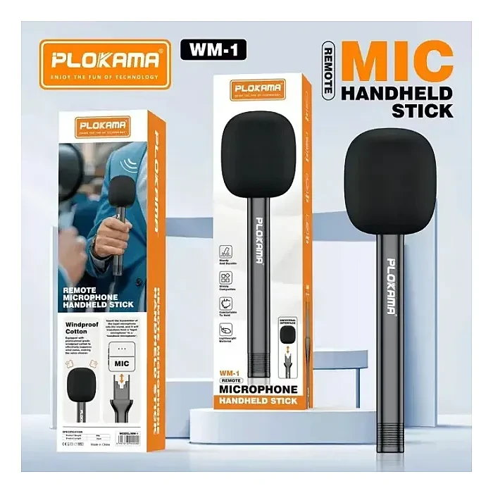 Perche micro sans fil Plokama WM-1