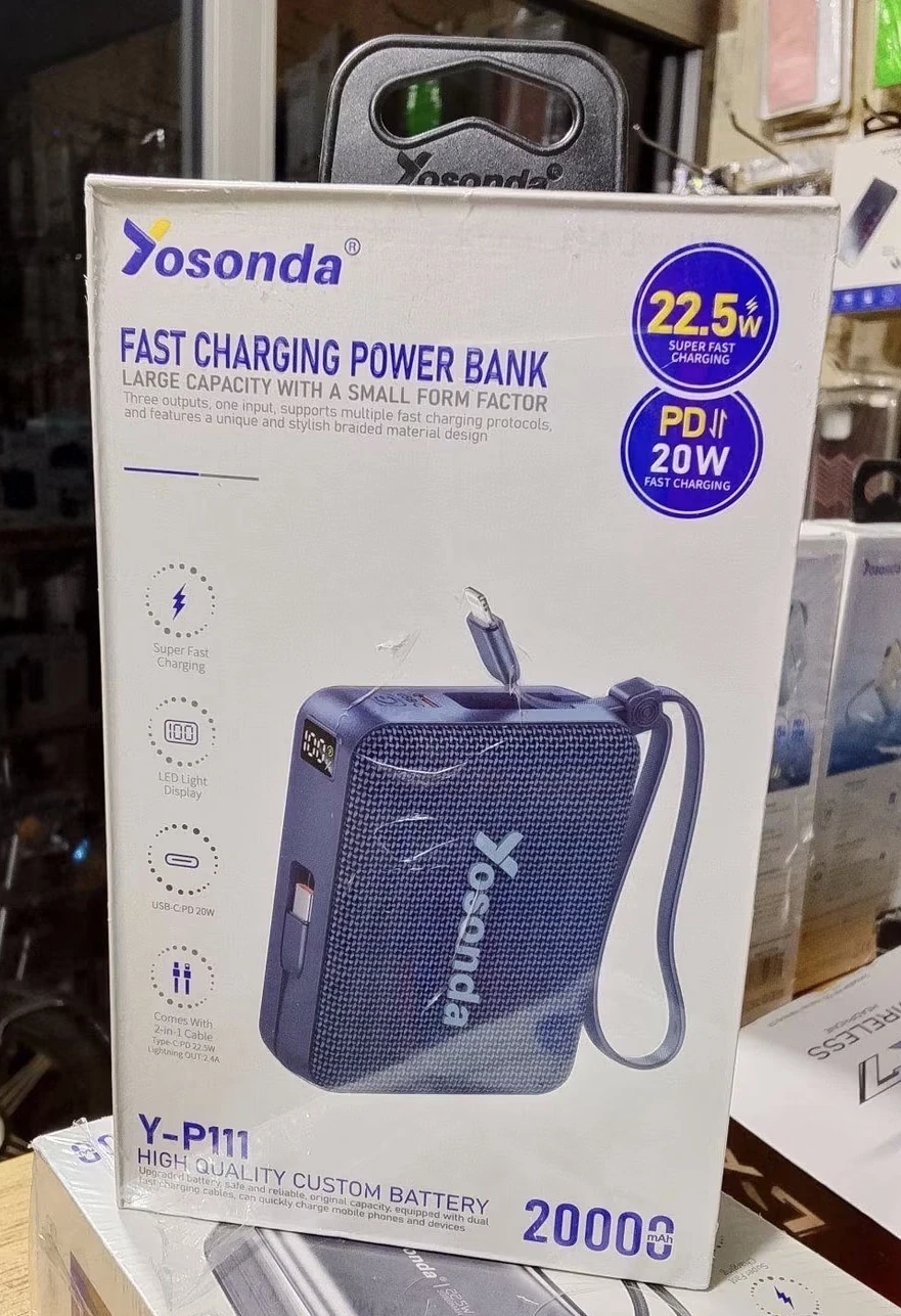 Power Bank Yosonda Y-P111 20 000 mAh
