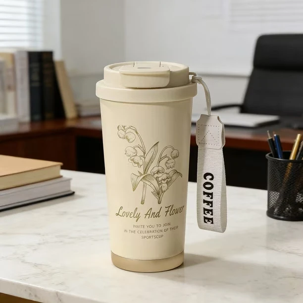 Tasse isotherme en acier inoxydable